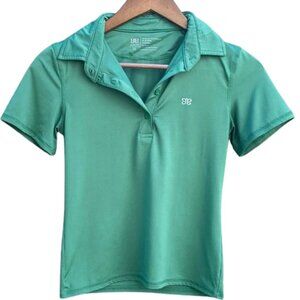 Albion Green Performance Polo Shirt Women’s XS | Stretch Golf / Athletic Top